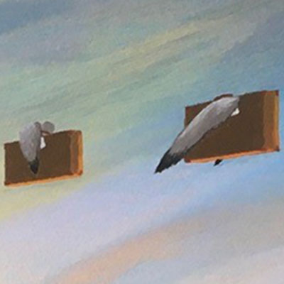 Voyage - Dominique Cappelle (65 cm x 50 cm)